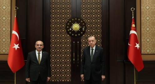 Cumhurbaşkanı Erdoğan, Memur-Sen heyetini kabul etti